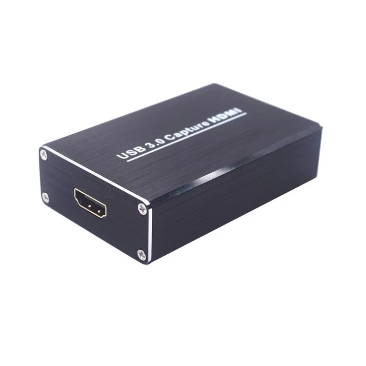 Video Capture with USB3.0/2.0 Dongle 1080P 60FPS Drive-Free Capture Card Box for Windows Linux OS X System