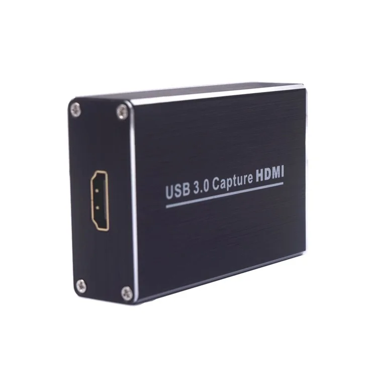 Video Capture with USB3.0/2.0 Dongle 1080P 60FPS Drive-Free Capture Card Box for Windows Linux OS X System