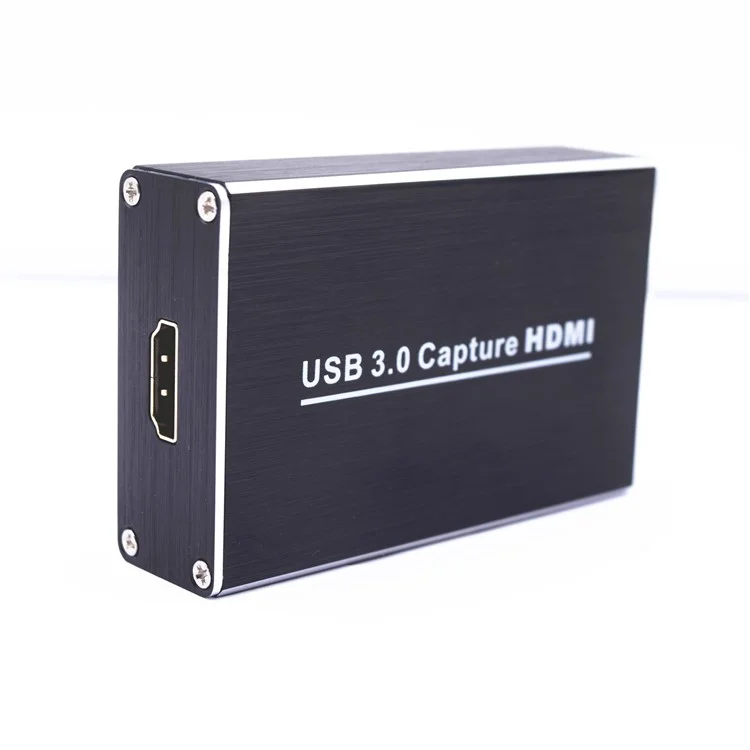 Video Capture with USB3.0/2.0 Dongle 1080P 60FPS Drive-Free Capture Card Box for Windows Linux OS X System