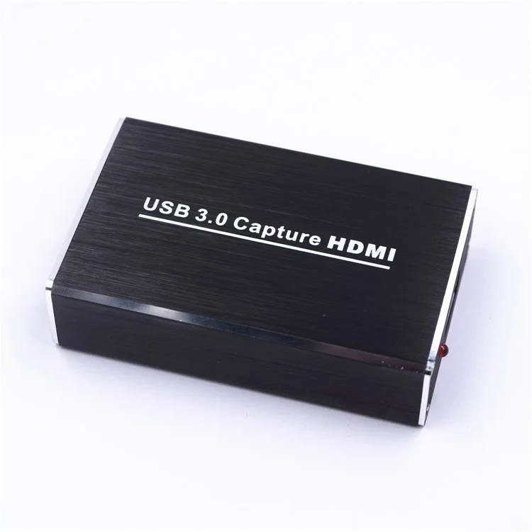 Video Capture with USB3.0/2.0 Dongle 1080P 60FPS Drive-Free Capture Card Box for Windows Linux OS X System