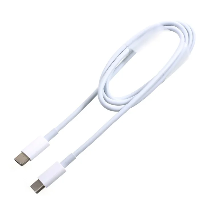 MA018 1m 5A Male to Male USB Type-C Data Sync Charge Cord - White