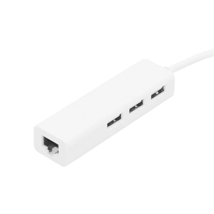 CY UC-339 Combo USB 2.0 & 3.1 Type C USB-C 3 Ports Hub with Ethernet Network LAN Adapter for PC, Laptop, Tablet, Macbook