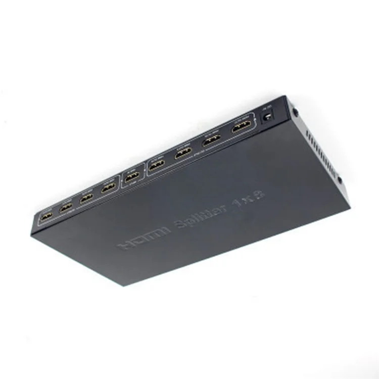 Ultra HD 4K HDMI Splitter 1x8 8-Port Repeater Amplifier Hub 3D 1080P