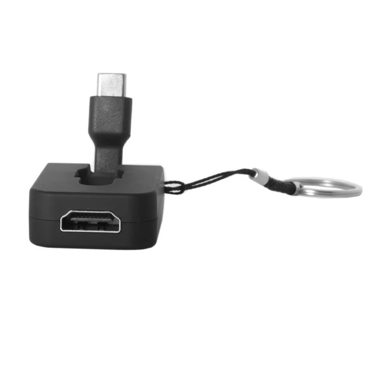 CY UC-071 Mini USB Type-C to HDMI Adapter for MacBook / Chromebook / Huawei Mate 10 Pro Etc.