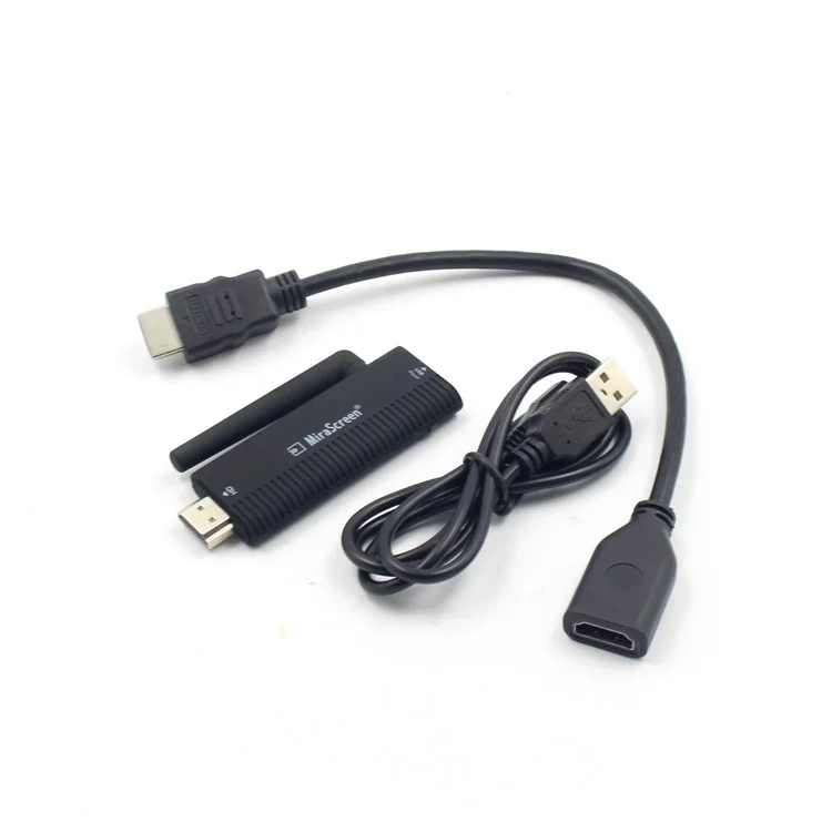 WiFi Display Receiver 1080P Mirascreen TV stick Audio Video DLNA Airplay Miracast Display Dongle wifi for tv with Extra Antenna