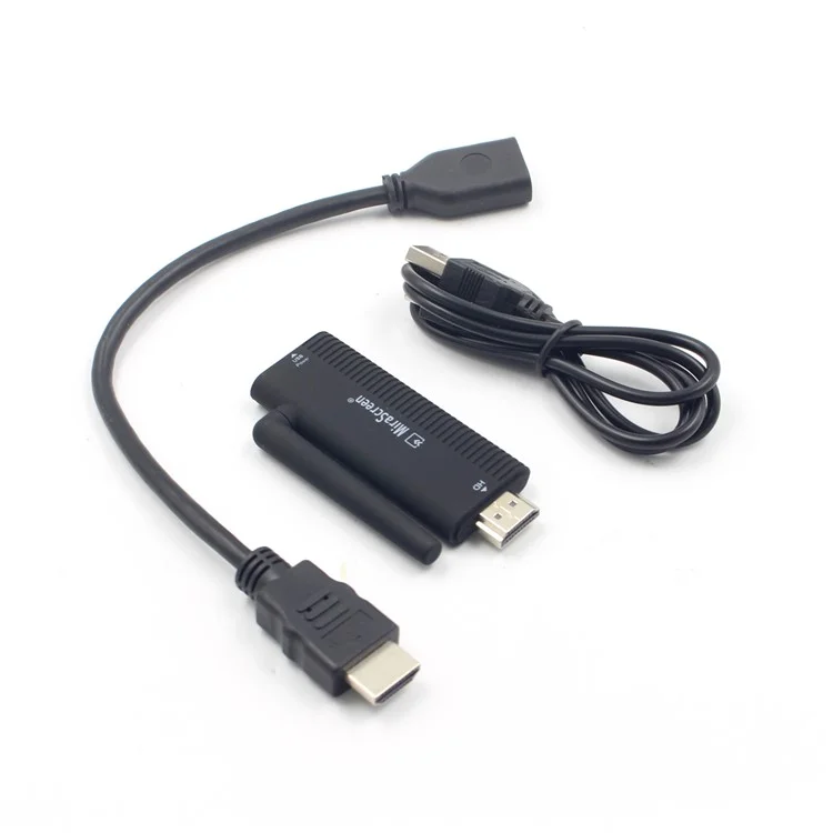 WiFi Display Receiver 1080P Mirascreen TV stick Audio Video DLNA Airplay Miracast Display Dongle wifi for tv with Extra Antenna