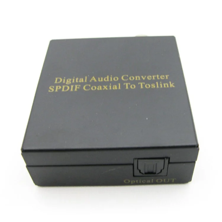 Digital Audio Coaxial SPDIF Coax to Toslink Optical Digital Converter (ADCN003M1)