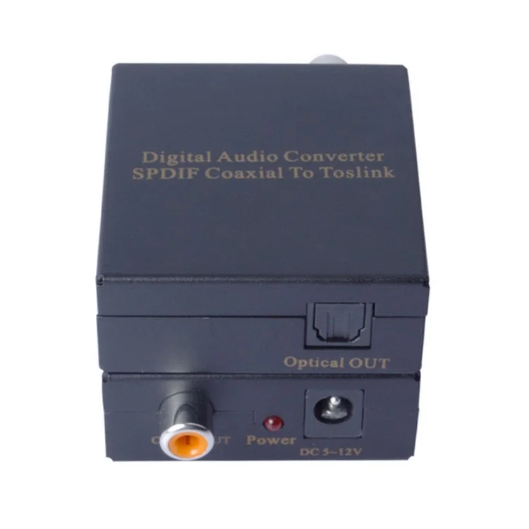 Digital Audio Coaxial SPDIF Coax to Toslink Optical Digital Converter (ADCN003M1)
