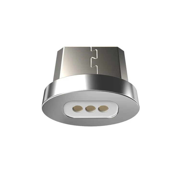 WSKEN Oval-shaped Connector 1m Charging Micro USB Metal Magnetic Phone Cable