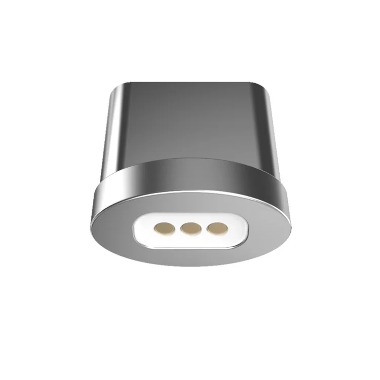 WSKEN Oval-shaped Connector 1m Charging Type-C Metal Magnetic Phone Cable