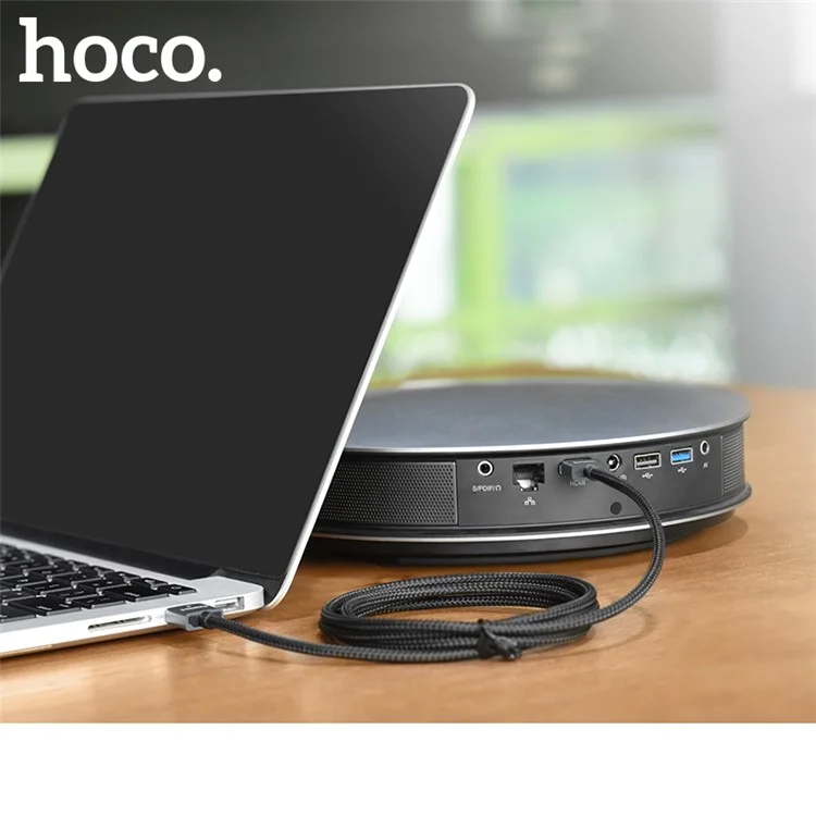 HOCO UA12 1.5M Male to Male Nylon Braided 4K HDMI Cable