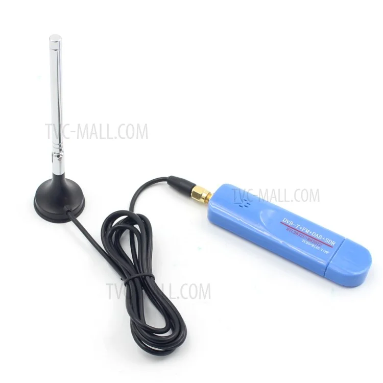 RTL-SDR RTL2832 TCXO HF Biast SMA Software Defined Radio Receiver Antennas Tuner Set