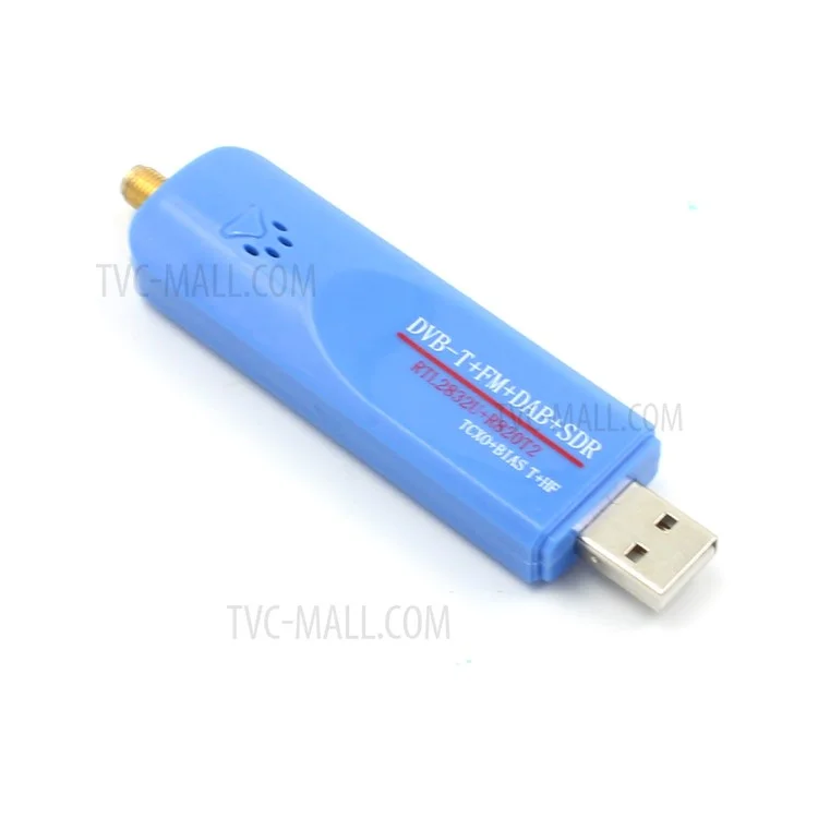 RTL-SDR RTL2832 TCXO HF Biast SMA Software Defined Radio Receiver Antennas Tuner Set