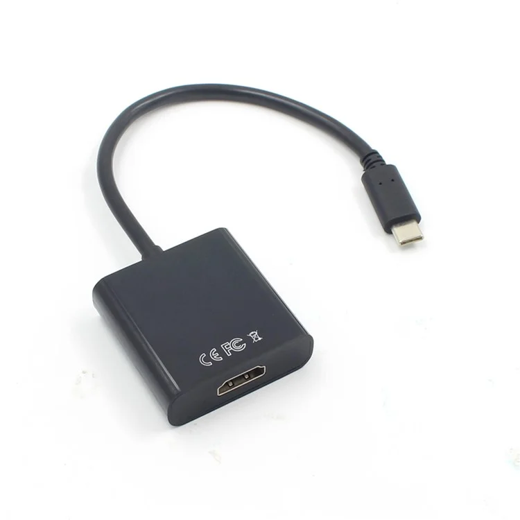Type C USB3.1 Male to HDMI Female Adapter 1080P HDMI Video Converter(12cm) for Macbook Chrombook Laptop Tablet