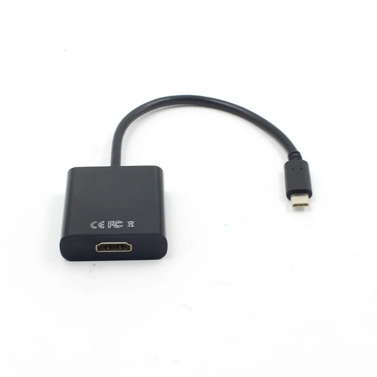 Type C USB3.1 Male to HDMI Female Adapter 1080P HDMI Video Converter(12cm) for Macbook Chrombook Laptop Tablet