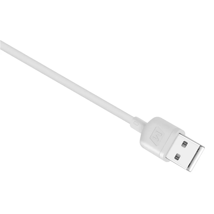 MOMAX MFI Certified Lightning 8 Pin 2.4A Output Charging Data Cable for iPhone iPad iPod (1m) - White