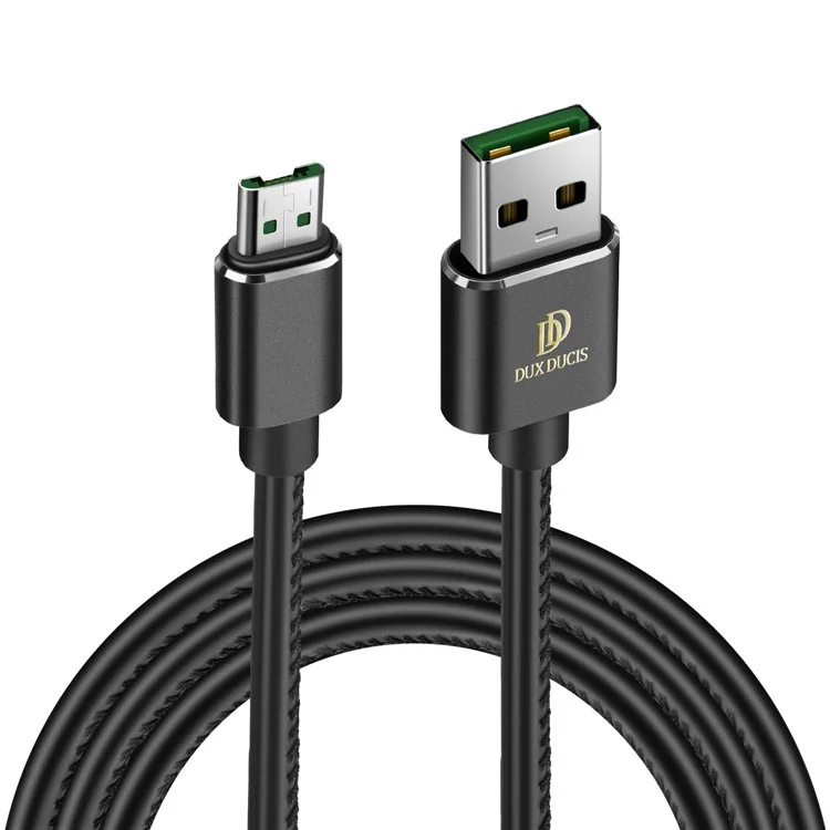 DUX DUCIS K-MAX 1m 5A Micro USB High Speed Charge Sync Date Cable, Support Oppo VOOC and QC3.0 - Black