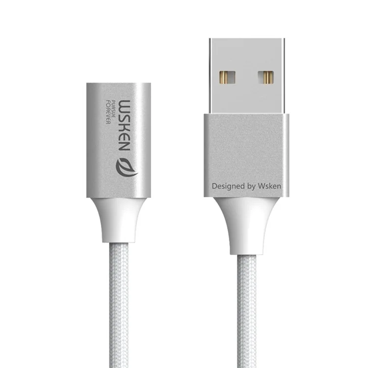 WSKEN Lite 2 Metal Magnetic Charging Cable for iPhone Samsung Huawei