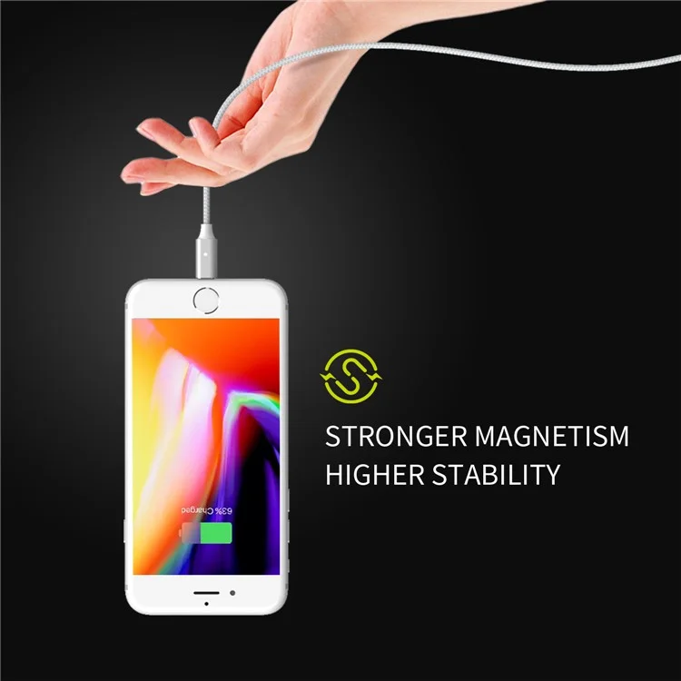WSKEN Lite 2 Metal Magnetic Charging Cable for iPhone Samsung Huawei