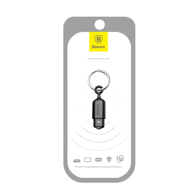 BASEUS R02 Smartphone Type-C IR Wireless Remote Control - Black