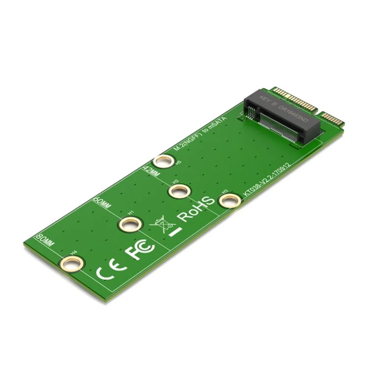 MAIWO KT038 MSATA NGFF Interface SATA Protocol Computer Adapter Card