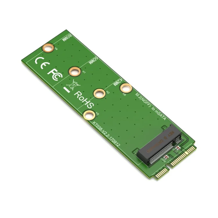 MAIWO KT038 MSATA NGFF Interface SATA Protocol Computer Adapter Card