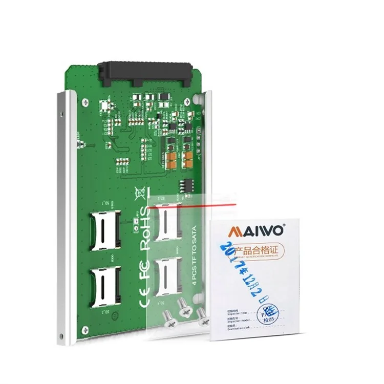 MAIWO KT037 TF (Micro SD) Micro SD x 4 SATA-KT037B Interface