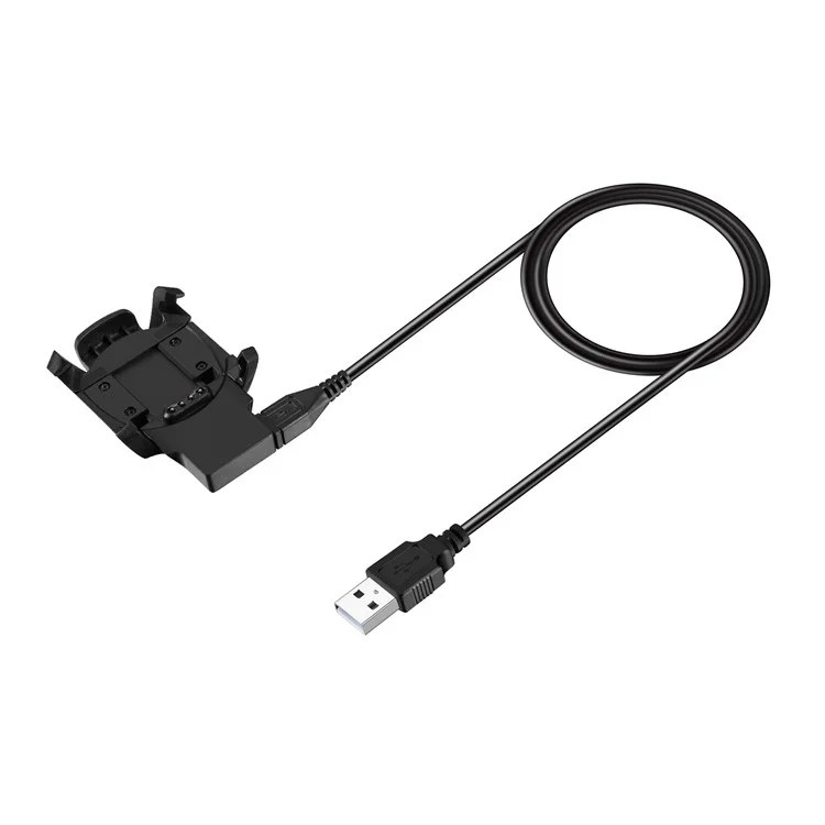 Cable de carga USB y soporte para sincronización de datos de 1 m para Garmin Descent MK1
