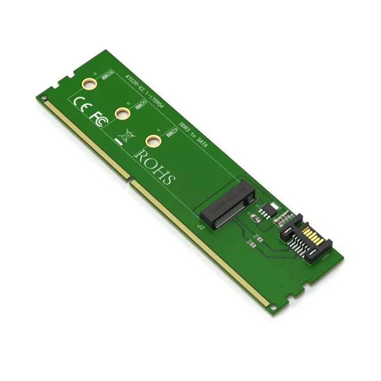MAIWO KT039 SATA to M.2 Hard Disk DDR3 Power Supply Solid State Disk System Disk Adapter