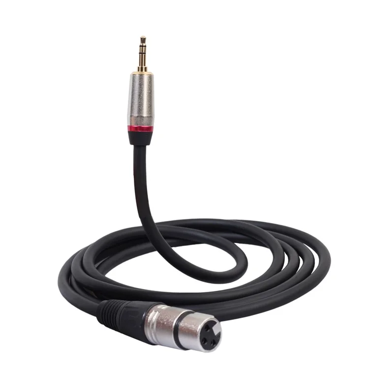 3M DJ XLR 3 Pin Female to 3.5mm TRS for DV Camera / Mic