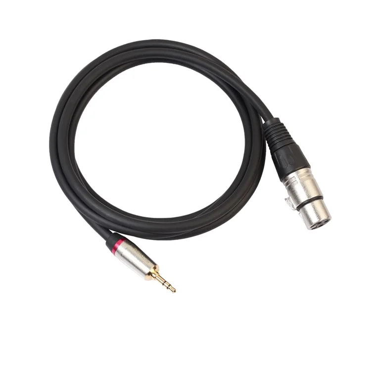 3M DJ XLR 3 Pin Female to 3.5mm TRS for DV Camera / Mic