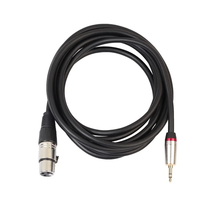 3M DJ XLR 3 Pin Female to 3.5mm TRS for DV Camera / Mic