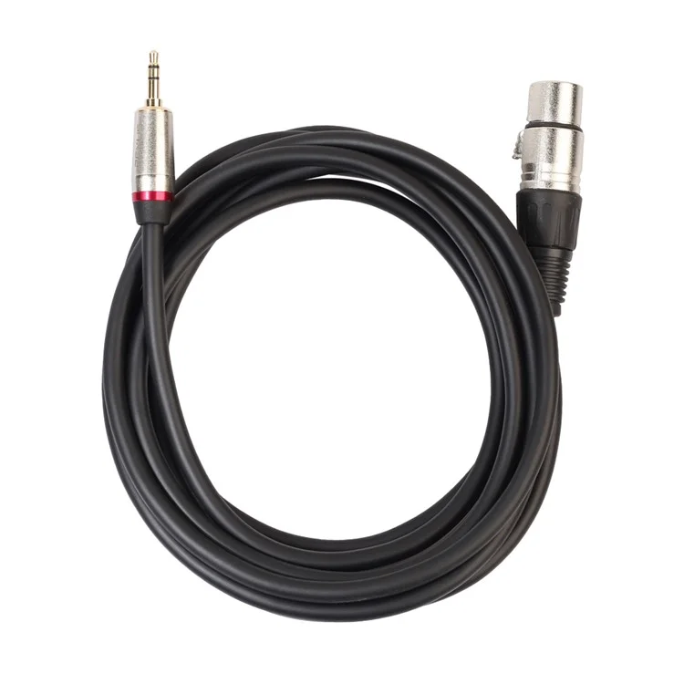 3M DJ XLR 3 Pin Female to 3.5mm TRS for DV Camera / Mic