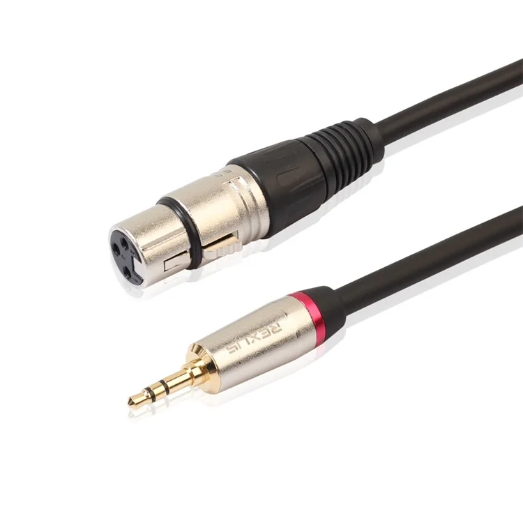 3M DJ XLR 3 Pin Female to 3.5mm TRS for DV Camera / Mic