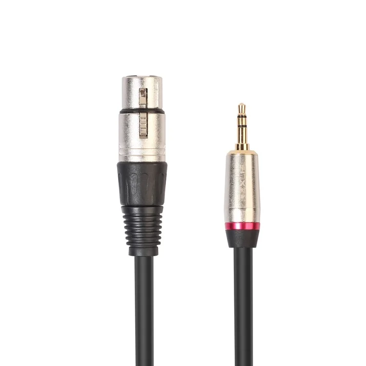 3M DJ XLR 3 Pin Female to 3.5mm TRS for DV Camera / Mic