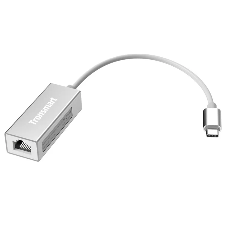TRONSMART Type-C USB to RJ45 Ethernet LAN Wired Network Cable Adapter for Samsung Huawei LG