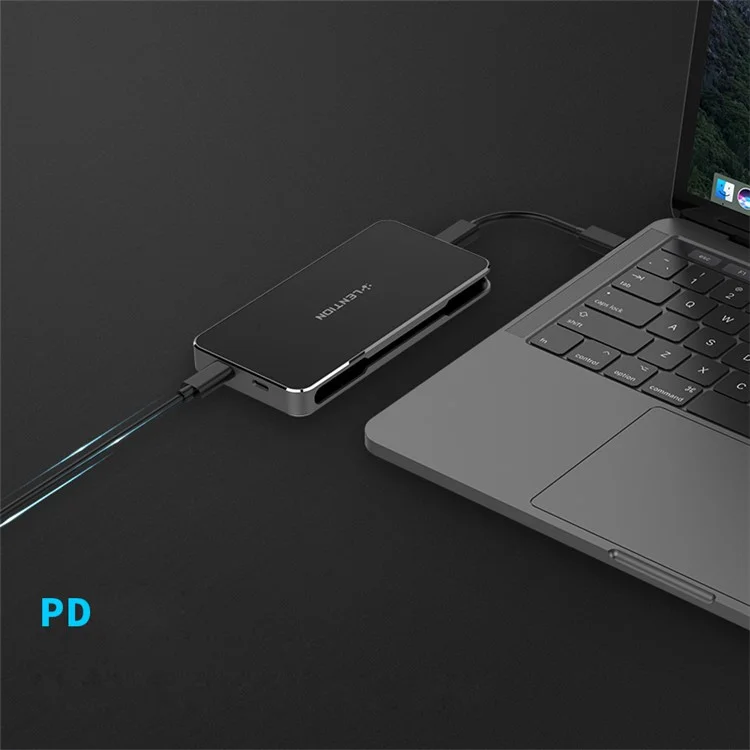 LENTION USB-C Hub HDMI VGA DisplayPort Thunderbolt3 Dock Adapter USB 3.0 Charging Cable Multi-port Adapter for MacBook