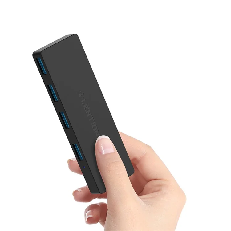 LENTION C12 Type-C to 4-Port USB 3.0 Converter Adapter