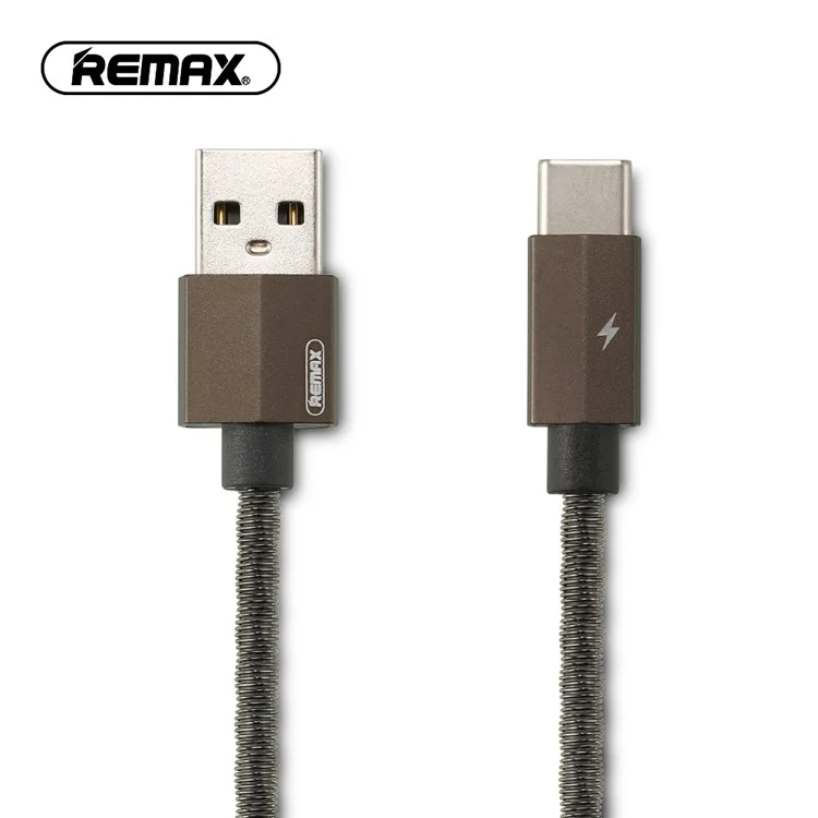 REMAX RC-110a Gefon 2.1A Type-C Reversible USB Charge Sync Cable - Black