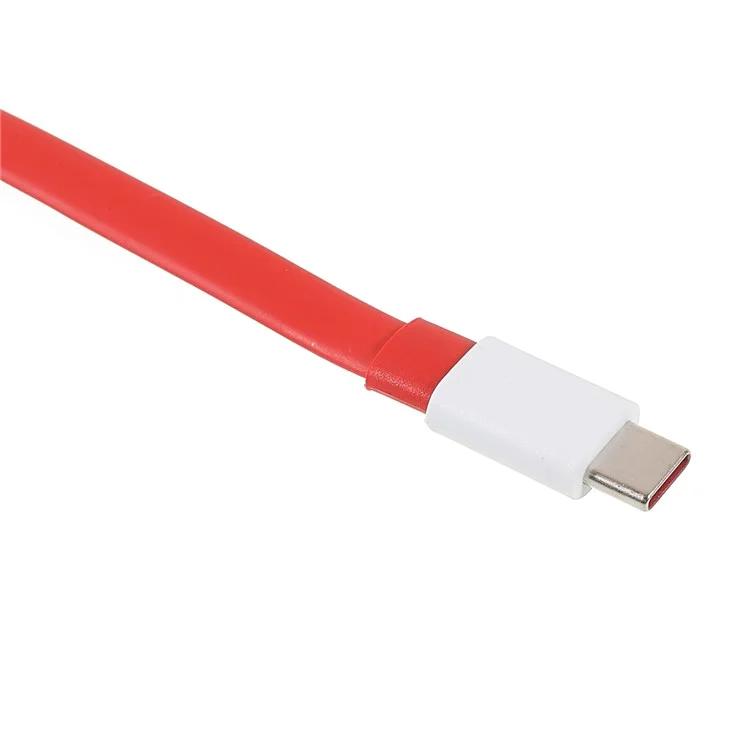 ONEPLUS 1m Dash Charge Type-C Flat Cable 4A USB Fast Charge Data Cable for OnePlus 6/5/5T/3/3T