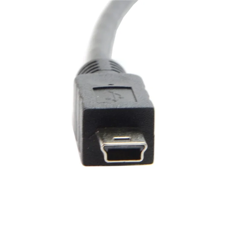 5.0M Panel Mount Type Mini USB 5Pin Male to Female Extension Adapter Kabel mit Schrauben