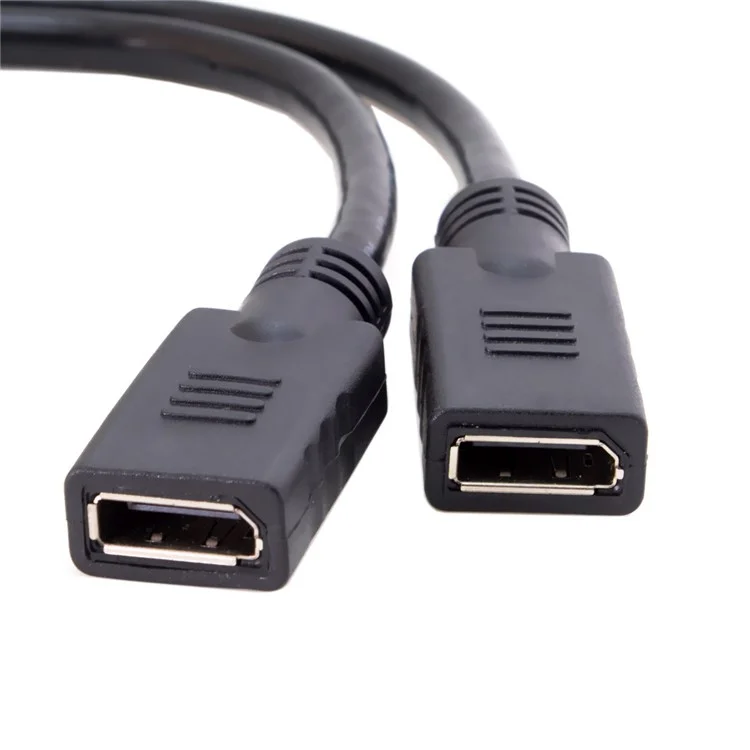 DMS-59Pin Male to Dual DP Displayport Female Splitter Extension Cable for PC Graphics Card