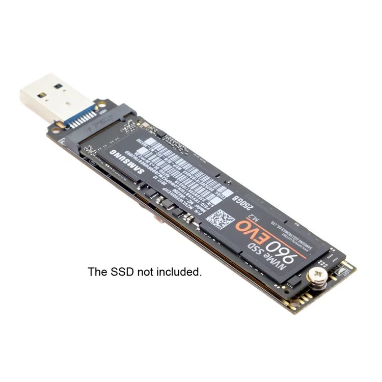 USB 3.0 to Nvme M-Key M.2 NGFF SSD External PCBA Conveter Adapter Card Flash Disk Type