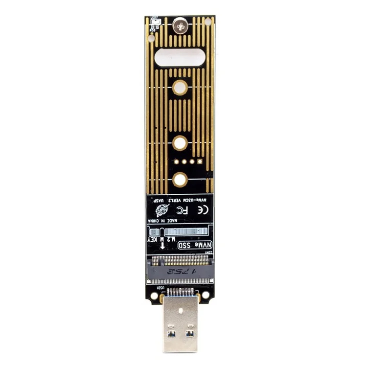 USB 3.0 to Nvme M-Key M.2 NGFF SSD External PCBA Conveter Adapter Card Flash Disk Type