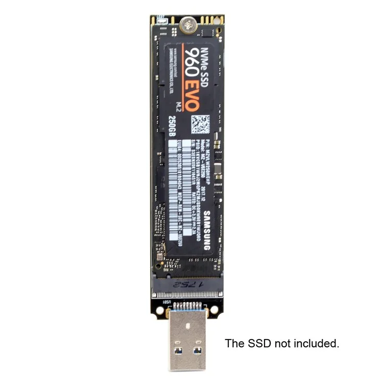 USB 3.0 to Nvme M-Key M.2 NGFF SSD External PCBA Conveter Adapter Card Flash Disk Type