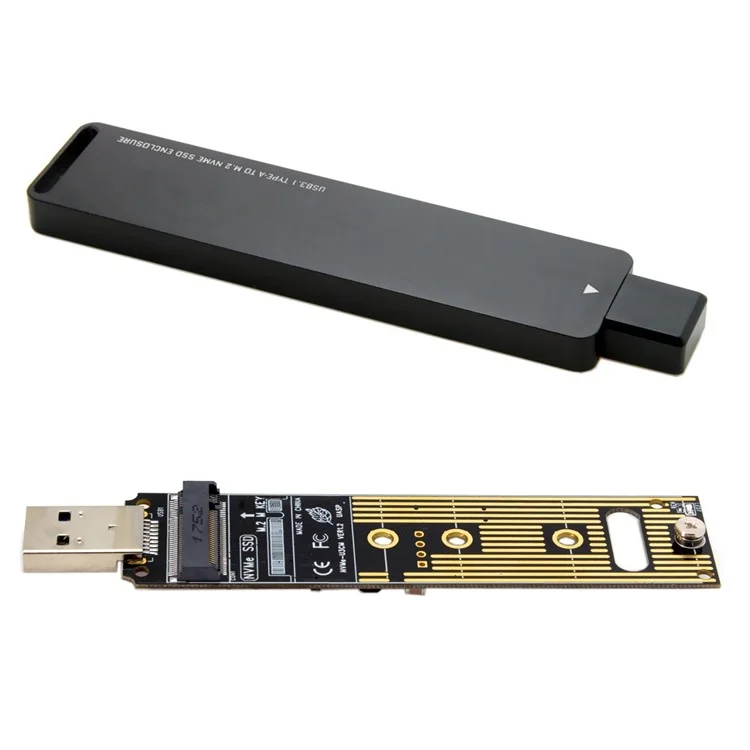 USB 3.0 to Nvme M-Key M.2 NGFF SSD External PCBA Conveter Adapter Card Flash Disk Type