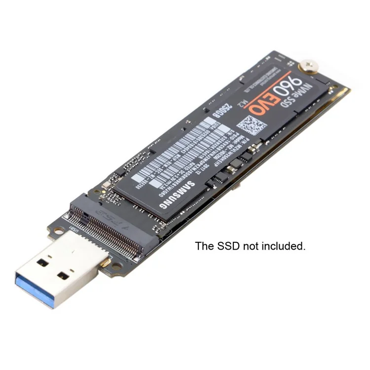 USB 3.0 to Nvme M-Key M.2 NGFF SSD External PCBA Conveter Adapter Card Flash Disk Type