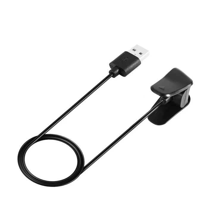 For Garmin Vivosmart 4 1m Replacement USB Data Sync Charging Cable Cord with Charging Clip Holder