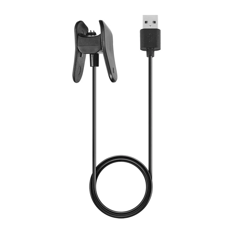 For Garmin Vivosmart 4 1m Replacement USB Data Sync Charging Cable Cord with Charging Clip Holder