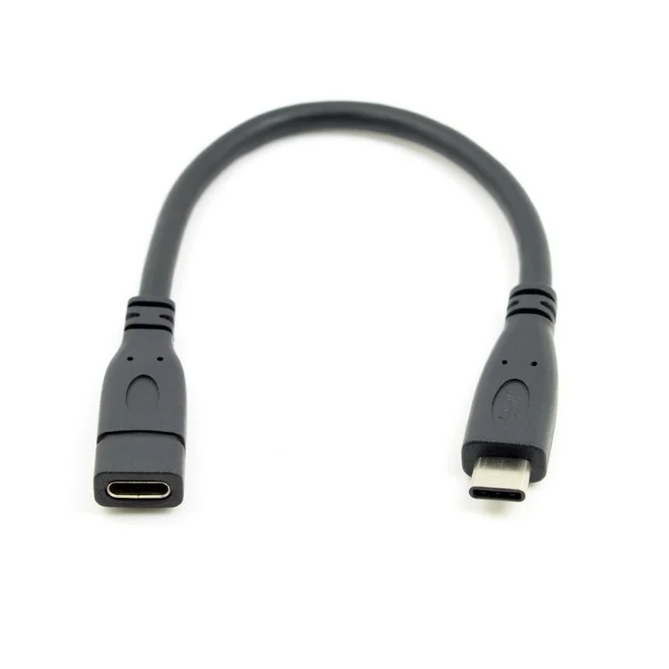 USB-C USB 3.1 Type C Male to Female Extension Data Cable for MacBook 10cm